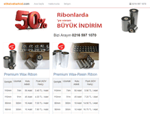 Tablet Screenshot of etiketvebarkod.com